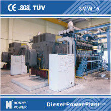 1mw-500mw 1000rpm Diesel Generator Power Plant